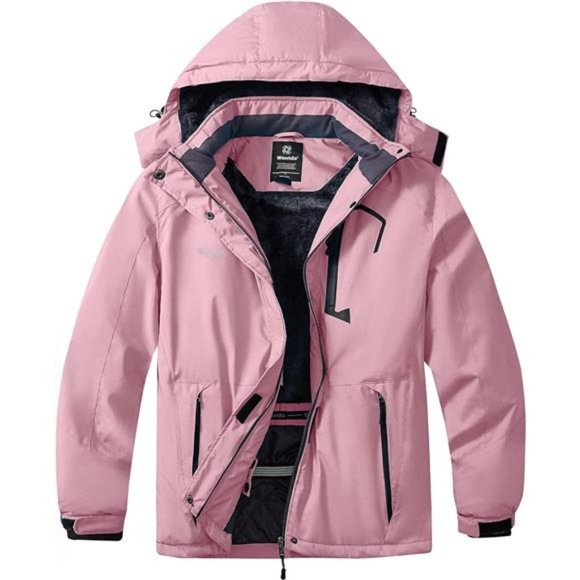 Women's Plus Size Waterproof Ski Jacket Winter Windproof Snow Mountain Warm